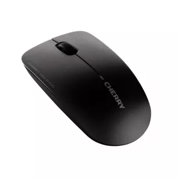 Rato sem fios CHERRY MW 2400, preto, USB, ambidestro, ótico, RF Wireless, 1200 DPI, preto