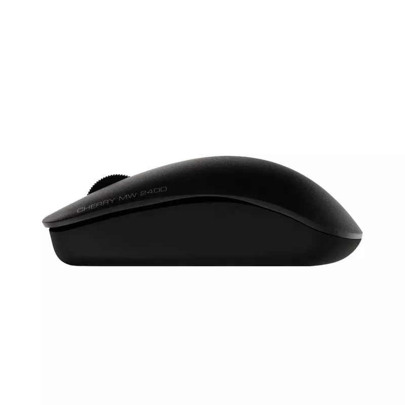 Rato sem fios CHERRY MW 2400, preto, USB, ambidestro, ótico, RF Wireless, 1200 DPI, preto