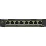 Switch NETGEAR 8 portas Gigabit Ethernet PoE+ Plus (GS308EP) Gerido L2/L3 Gigabit Ethernet (10/100/1000) Power over Ethernet (PoE) preto