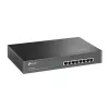 TP-Link TL-SG1008MP Não gerido Gigabit Ethernet (10/100/1000) Power over Ethernet (PoE) 1U preto
