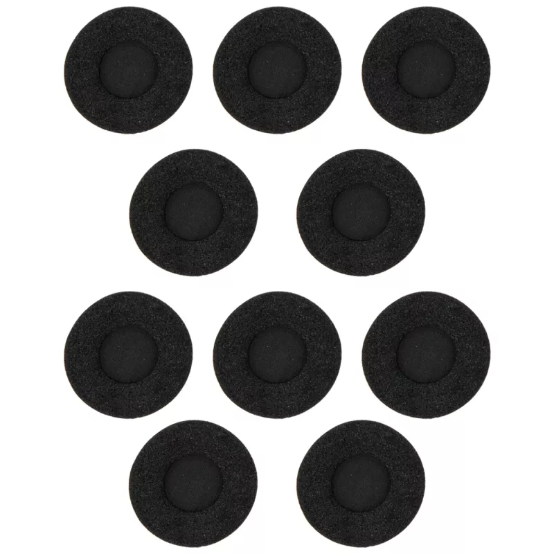 Almofadas de espuma para os ouvidos Jabra Biz 2300, almofadas, espuma, preto