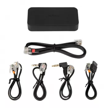 Jabra Link 14201-45, adaptador de controlo, preto