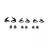 Pack de acessórios Jabra Evolve 75e, almofadas, gel, preto, vermelho