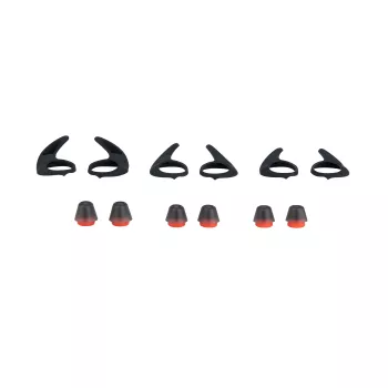 Pack de acessórios Jabra Evolve 75e, almofadas, gel, preto, vermelho