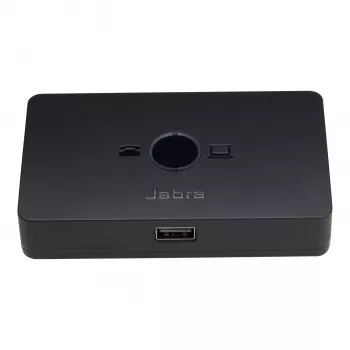 Jabra Link 950 USB-A, adaptador de interface, acrilonitrilo-butadieno-estireno (ABS), policarbonato, 190,8 g, preto