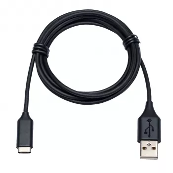 Cabo de extensão Jabra Link: USB-C para USB-A, 1,2 m, USB C, USB A, preto