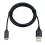 Cabo de extensão Jabra Link: USB-C para USB-A, 1,2 m, USB C, USB A, preto