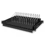 Prateleira extensível DIGITUS para tablets, portáteis, smartphones 175x483x340 mm, preto
