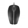CHERRY GENTIX SILENT rato com fio, preto, USB, ambidestro, ótico, USB Type-A, 1000 DPI, preto
