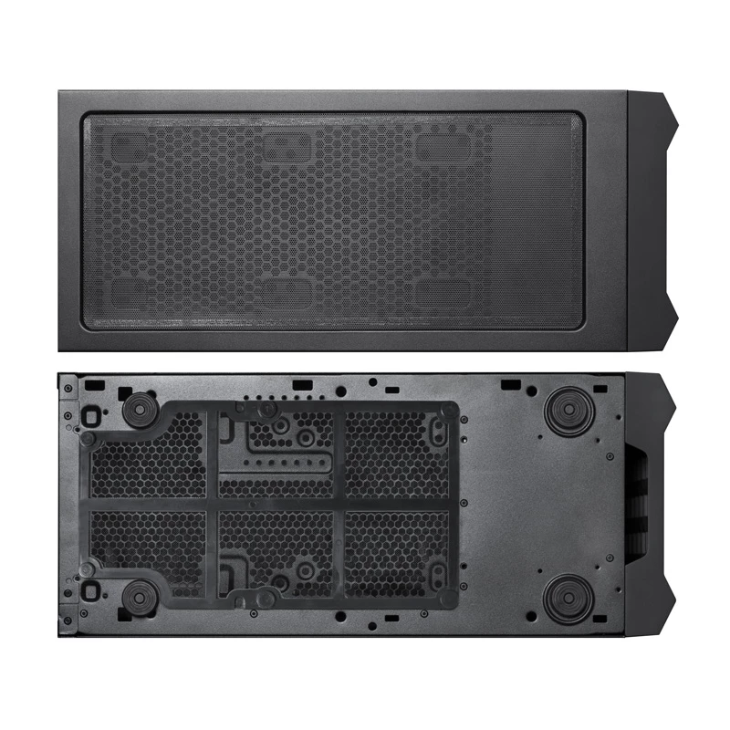 Caixa de PC CHIEFTEC CW-01B-OP torre preta — SPCC, 7×3,5 polegadas baías, 7×2,5 polegadas baías, 3×5,25 polegadas baías, até 410 mm GPU