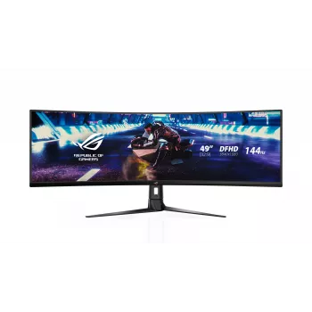 ASUS ROG Strix XG49VQ monitor de computador 124,5 cm (49 polegadas) 3840 x 1080 píxeis UltraWide Full HD LED preto