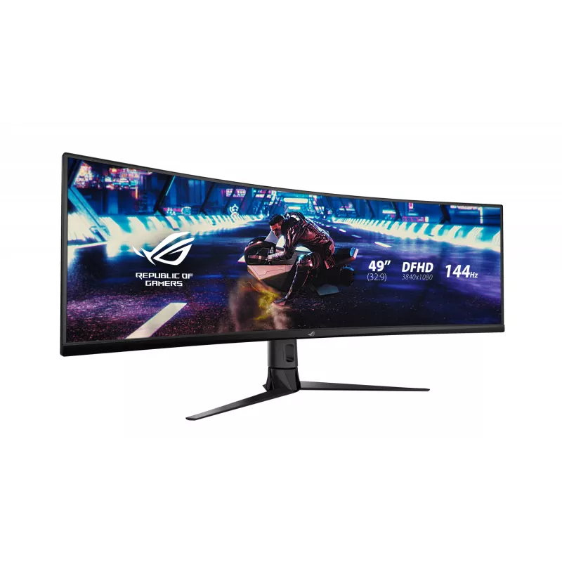 ASUS ROG Strix XG49VQ monitor de computador 124,5 cm (49 polegadas) 3840 x 1080 píxeis UltraWide Full HD LED preto