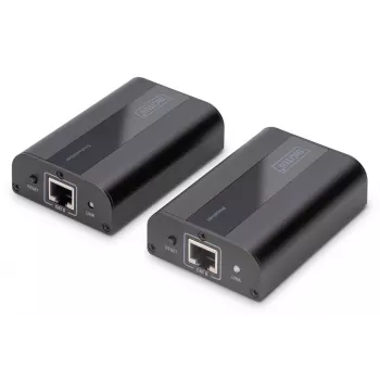 DIGITUS conjunto extensor HDMI 4K, HDMI 2.0 30/60 m através de cabo de rede (CAT6, 6a, 7), UHD 4K2K/60 Hz