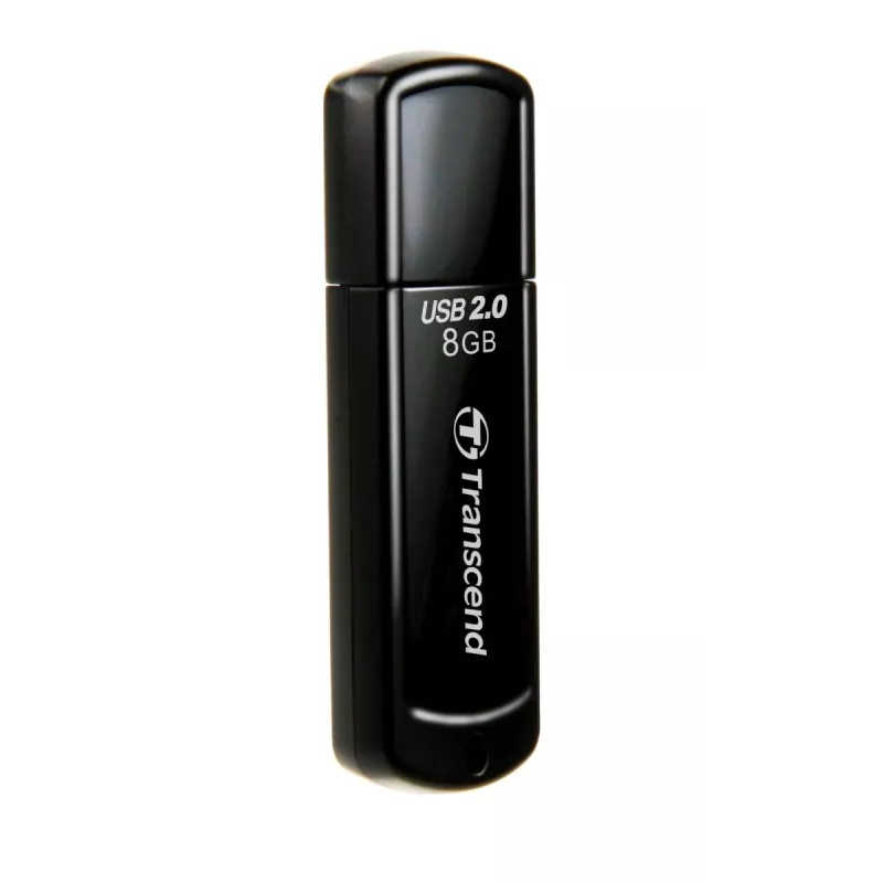 TRANSCEND Jetflash 350 - 8 GB Pen USB - USB 2.0 - Preto
