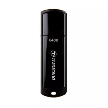 TRANSCEND JetFlash 700 - 64 GB Pen USB - USB 3.0 - Preto