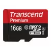 Memória Flash Transcend 16GB MicroSDHC Classe 10 UHS-I TS16GUSDCU1