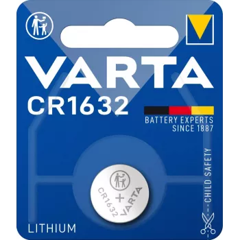 VARTA Pilha de lítio botão CR1632 3 V