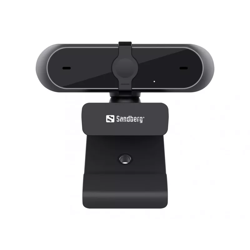 Sandberg Webcam USB Pro, 5 MP, 2592 x 1944 Píxeis, Full HD, 30 fps, 1920x1080@30fps, 2595x1944@30fps, 1080p
