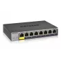 NETGEAR GS108Tv3 Gerido L2 Gigabit Ethernet (10/100/1000) Cinzento