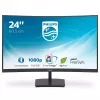Philips E Line 241E1SC/00 Monitor de computador 59,9 cm (23,6 polegadas) 1920 x 1080 Píxeis Full HD LED Preto