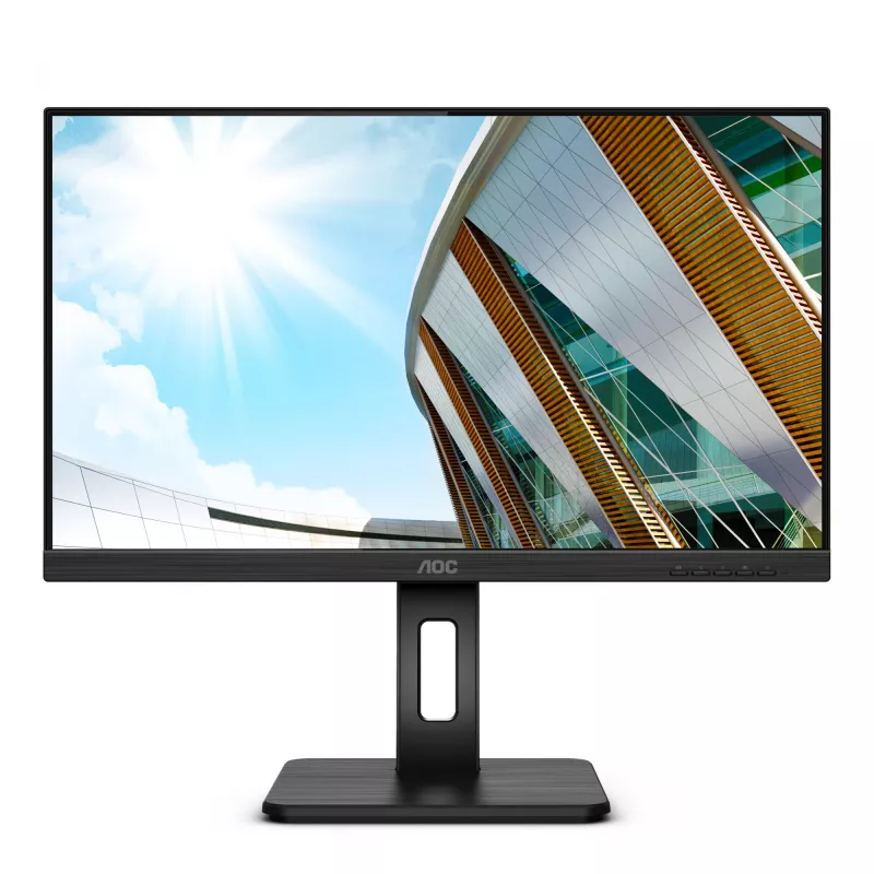Monitor AOC P2 Q24P2Q 60,5 cm (23,8 polegadas) 2560 x 1440 píxeis Quad HD LED Preto