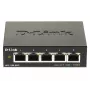 Switch de rede D-Link DGS-1100-05V2/E Managed L2 Gigabit Ethernet (10/100/1000) Preto