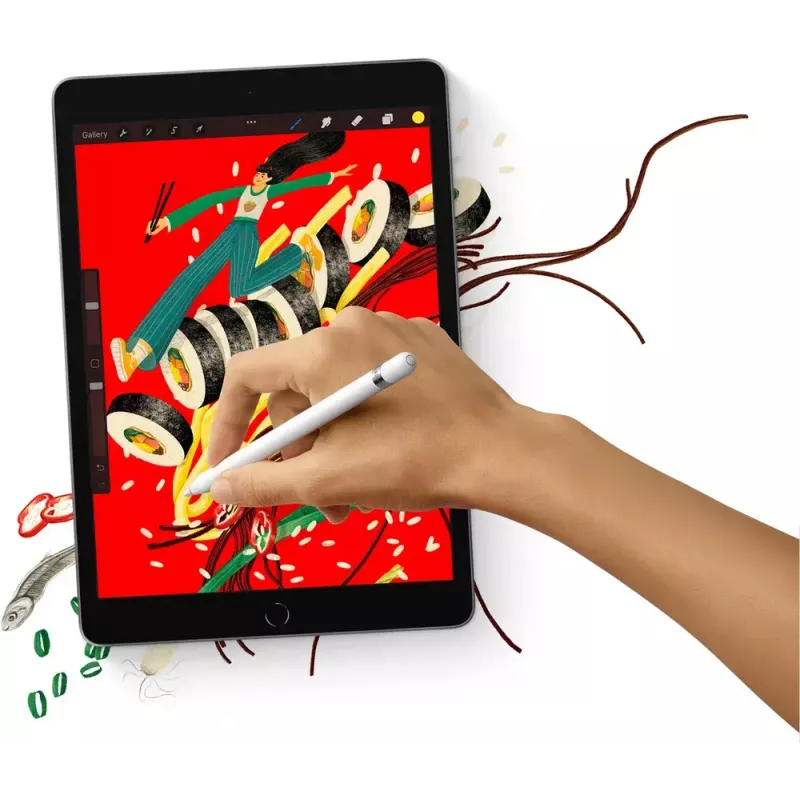 Tablet Apple iPad 10,2" de 9.ª geração 256 GB Wi-Fi (802.11ac), 25,9 cm, A13, iPadOS 15, 8 MP/12 MP, cinzento (MK2N3FD/A)