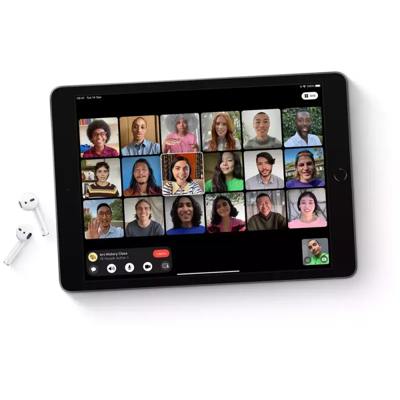 Tablet Apple iPad 10,2" de 9.ª geração 256 GB Wi-Fi (802.11ac), 25,9 cm, A13, iPadOS 15, 8 MP/12 MP, cinzento (MK2N3FD/A)