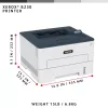 Impressora Xerox B230 A4 34ppm Wireless Duplex PCL5e/6 2 bandejas de papel total 251 folhas