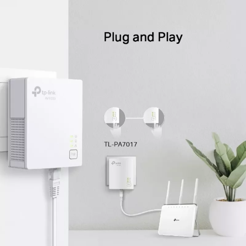 TP-Link TL-PA7019 KIT 1000 Mbit/s Ethernet LAN branco