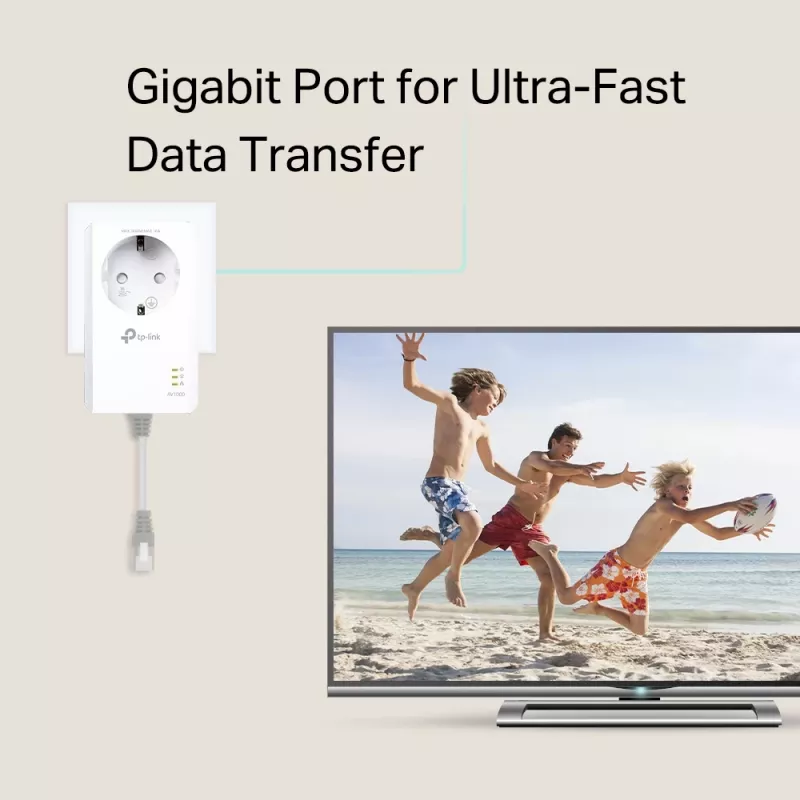 TP-Link TL-PA7019P KIT 1000 Mbit/s Ethernet LAN branco 2 unid.