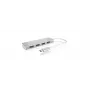 ICY BOX IB-HUB1425-C3 USB 3.2 Gen 1 (3.1 Gen 1) Type-C 5000 Mbit/s prateado