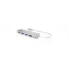 ICY BOX IB-HUB1425-C3 USB 3.2 Gen 1 (3.1 Gen 1) Type-C 5000 Mbit/s prateado