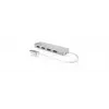 ICY BOX IB-HUB1425-C3 USB 3.2 Gen 1 (3.1 Gen 1) Type-C 5000 Mbit/s prateado
