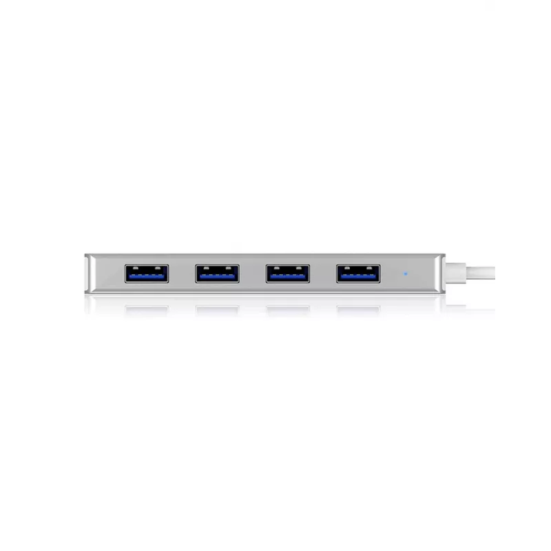 ICY BOX IB-HUB1425-C3 USB 3.2 Gen 1 (3.1 Gen 1) Type-C 5000 Mbit/s prateado