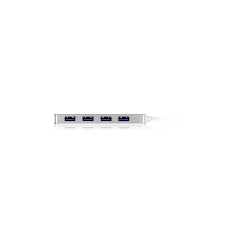 ICY BOX IB-HUB1425-C3 USB 3.2 Gen 1 (3.1 Gen 1) Type-C 5000 Mbit/s prateado