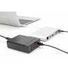 DIGITUS carregador USB de 4 portas, 72 W 1x USB-C (PD) 5,9,15,20 V/3 A, 3x USB-A 5 V/2,4 A, preto
