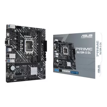 Placa-mãe ASUS PRIME H610M-D D4 Intel H610 LGA 1700 micro ATX