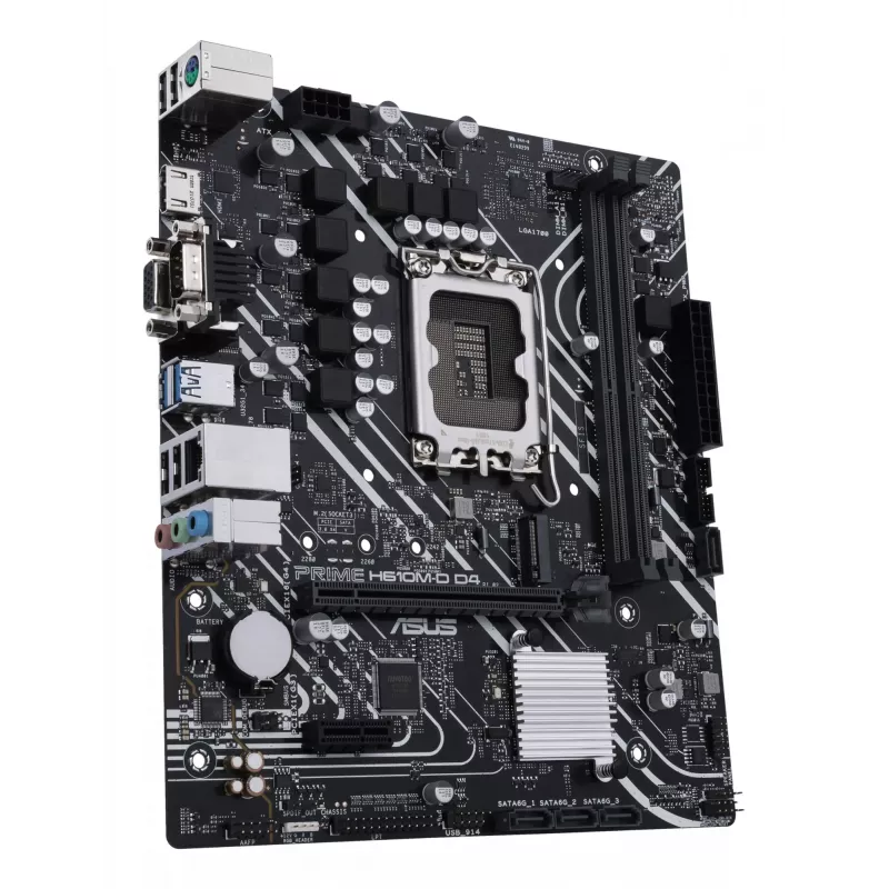Placa-mãe ASUS PRIME H610M-D D4 Intel H610 LGA 1700 micro ATX