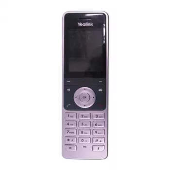 Yealink SIP-W56H telefone DECT identificação de chamadas preto, prateado