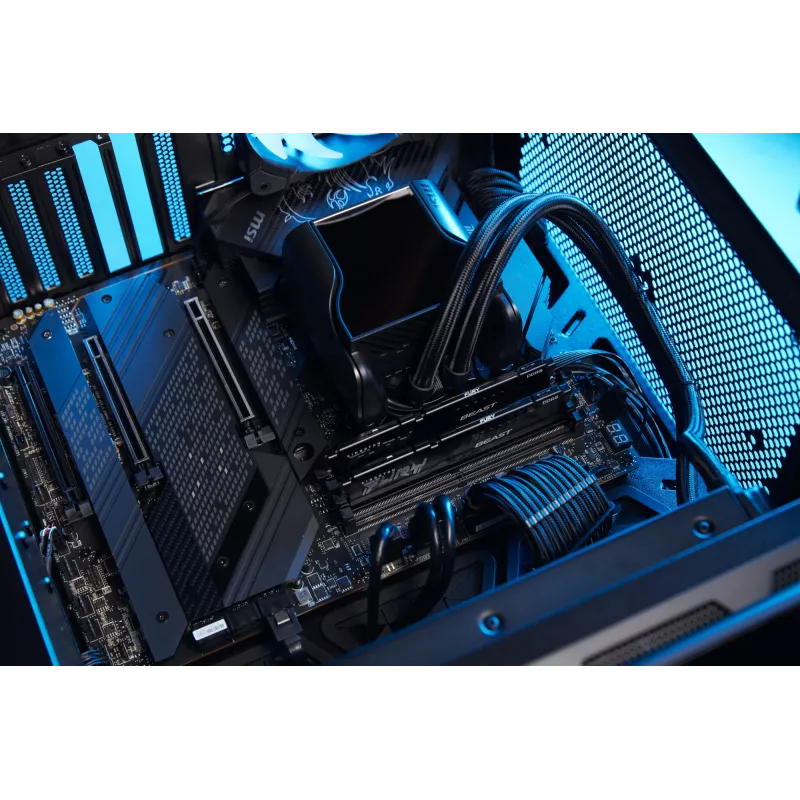 Kingston Technology FURY Beast 16GB 5200MT/s DDR5 CL40 DIMM preto