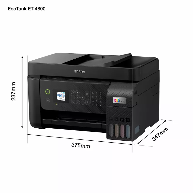 Epson EcoTank ET-4800 jato de tinta A4 5760 x 1440 DPI 33 ppm WLAN