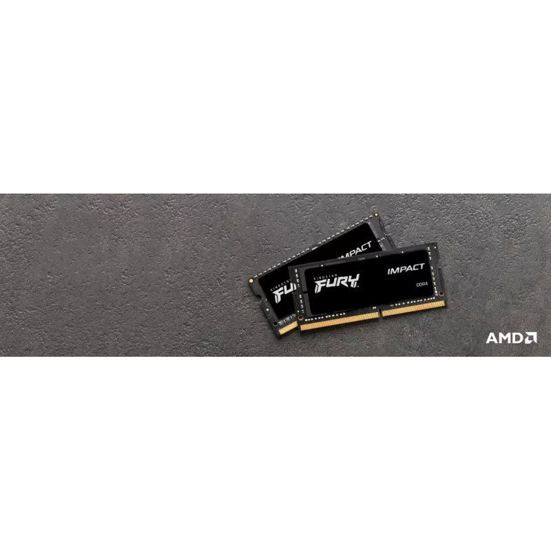 Kingston Technology FURY 32GB 3200MT/s DDR4 CL20 SODIMM (Kit de 2) Impact