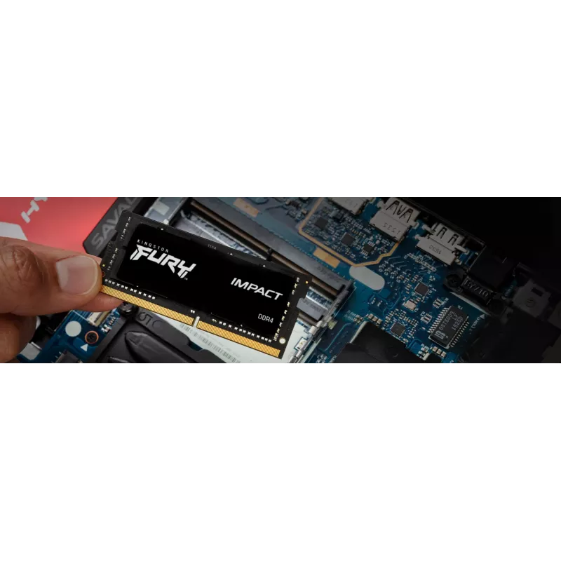 Kingston Technology FURY 32GB 3200MT/s DDR4 CL20 SODIMM (Kit de 2) Impact