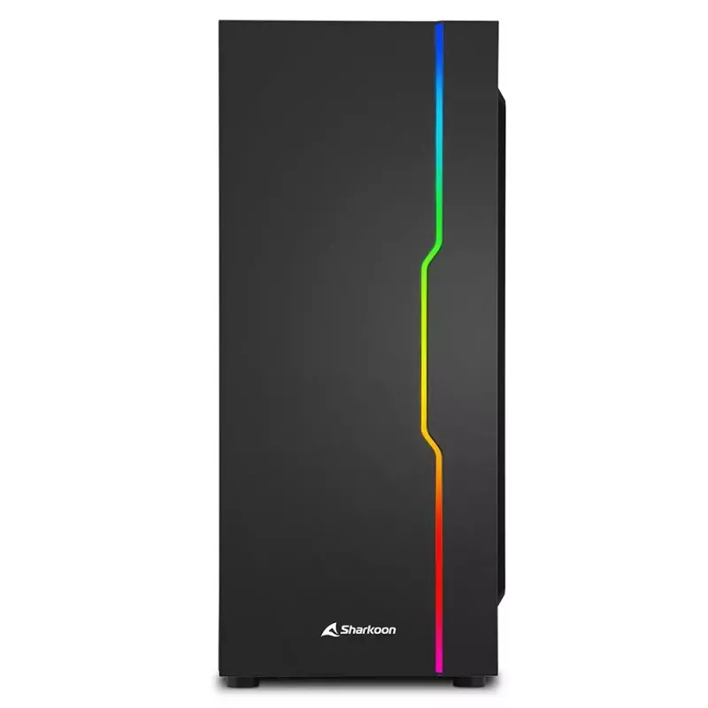 Caixa de PC Sharkoon RGB Slider Midi Tower preto