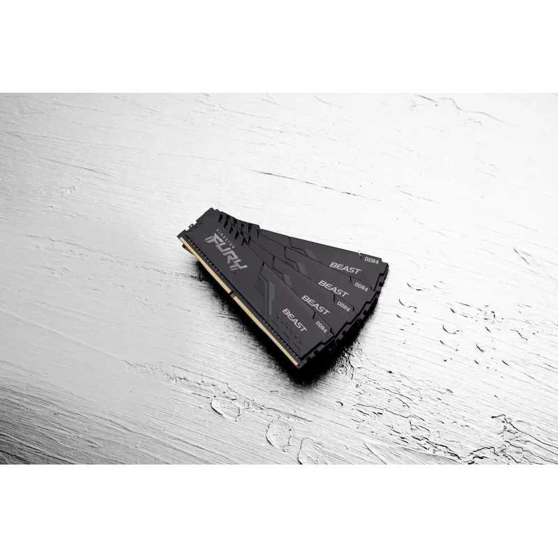 Kingston Technology FURY Beast 8GB 3600MT/s DDR4 CL17 DIMM preto