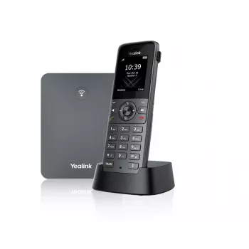 Telefone IP Yealink W73P cinzento TFT