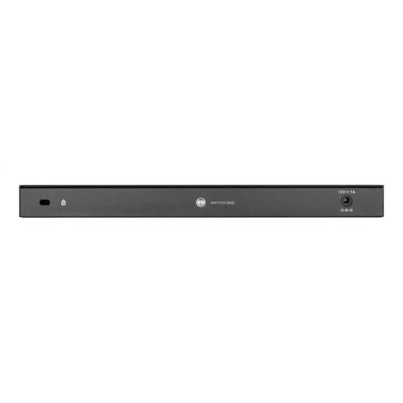 D-Link DGS-1016S Gigabit Ethernet não gerido (10/100/1000) preto