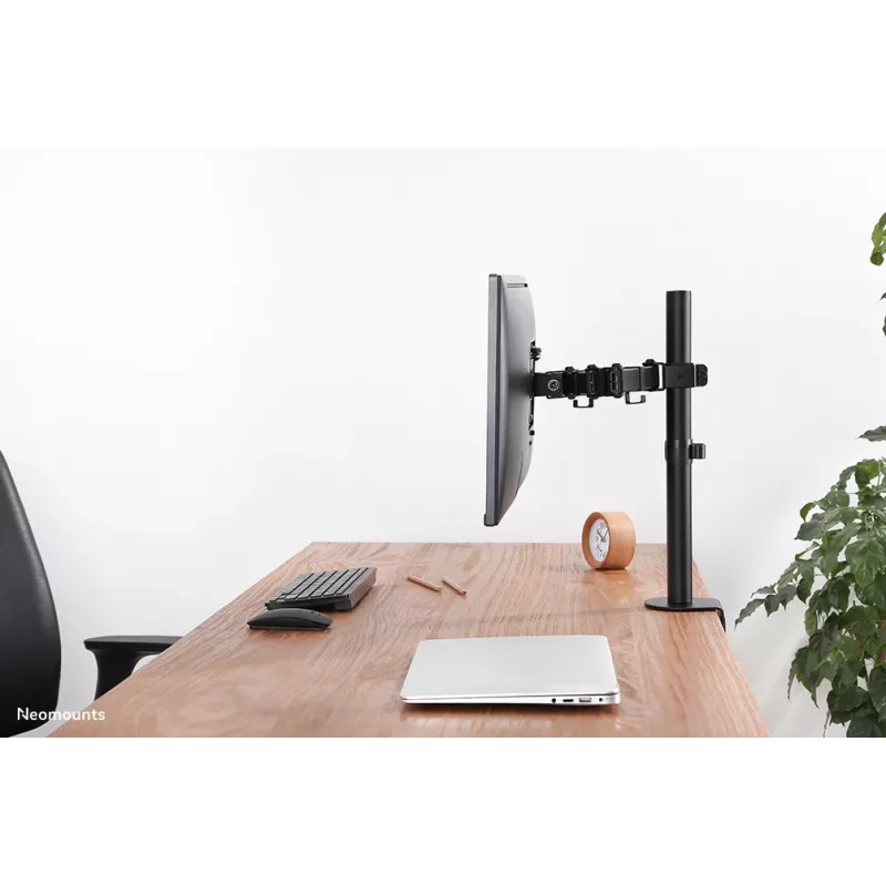 Braço para monitor Neomounts FPMA-D550preto 10-32 polegadas, fixação por grampo/passagem na mesa, 8 kg, 25,4 cm (10 polegadas), 81,3 cm (32 polegadas), 100 x 100 mm, preto