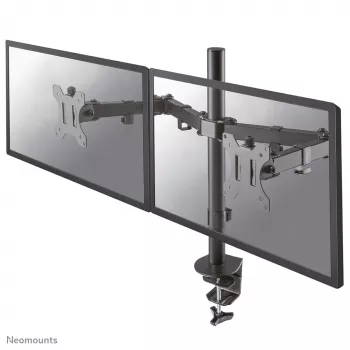 Braço para monitor Neomounts FPMA-D550Dpreto 10-32 polegadas, fixação por grampo/passagem na mesa, 8 kg, 25,4 cm (10 polegadas), 81,3 cm (32 polegadas), 100 x 100 mm, preto